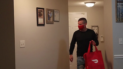 Sexy babe with a big black cock