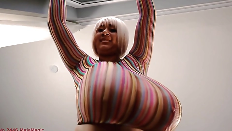 Shageir av model masturbation by her black pussy