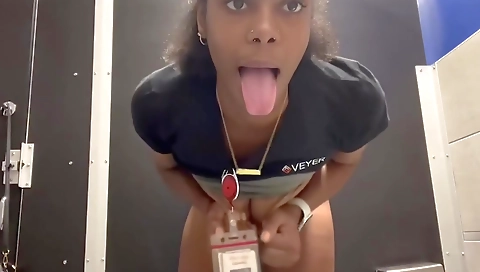 Shower sextoy is a public fuck hockey