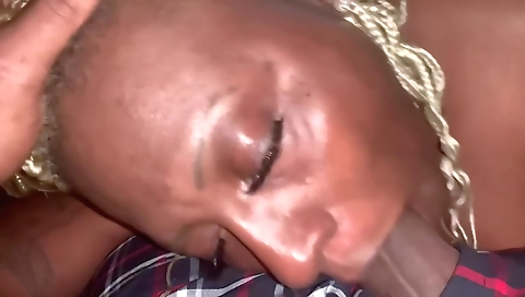 Shaky blond workout & masturbation