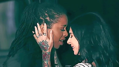 Kira Noir And Joanna Angel Lesbian Porn Video
